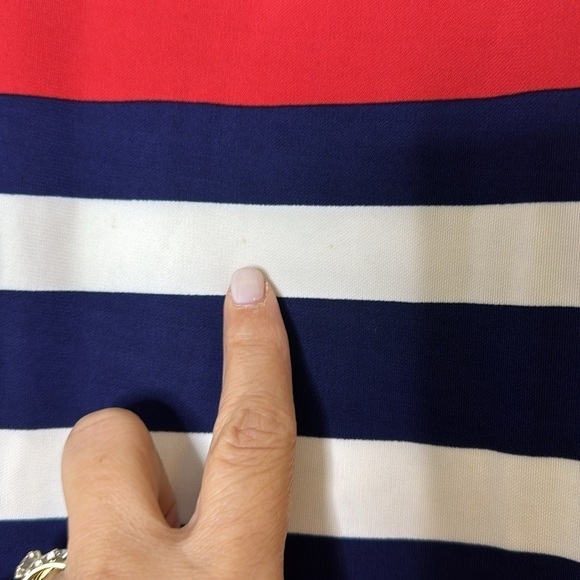 Banana Republic Patio Maxi Striped dress SzM - Picture 5 of 10